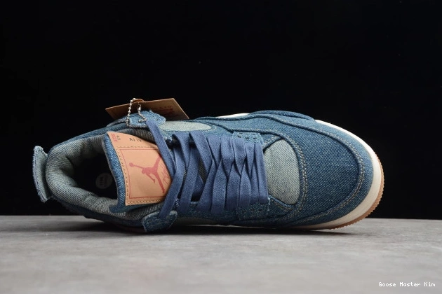 Jordan 4 x Nike Denim Air Levi's AO2571-401 0617